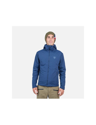 Kurtka outdoorowa męska rossignol opside hoodie jkt granatowa