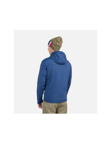 Kurtka outdoorowa męska rossignol opside hoodie jkt granatowa
