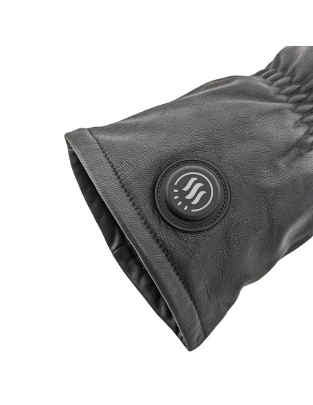 Glovii ogrzewane skórzane rękawiczki do codziennego użytku rozmiar l gi2bl