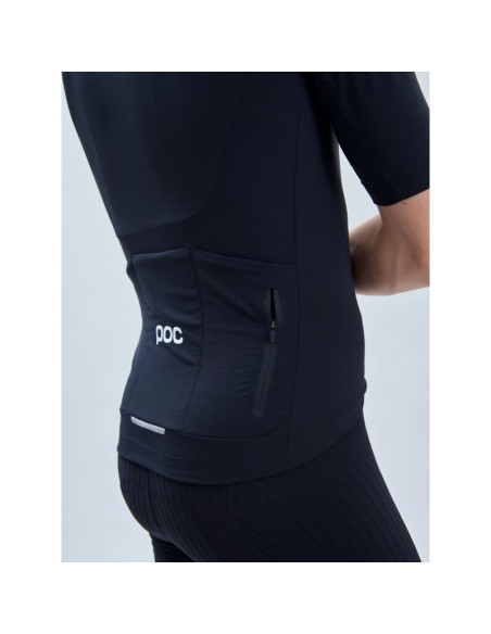 Koszulka rowerowa poc m's raceday jersey czarny