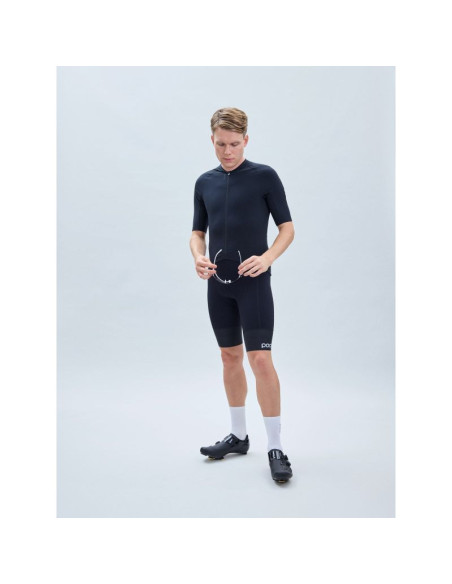 Koszulka rowerowa poc m's raceday jersey czarny