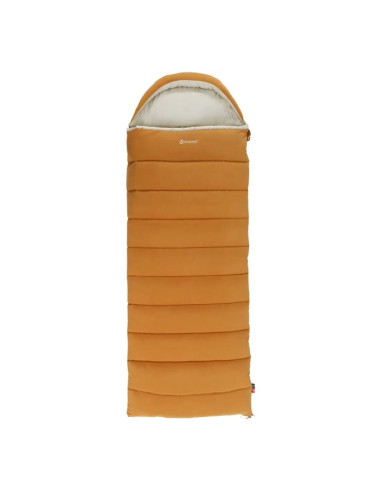 Outwell 230506 śpiwór dorosły śpiwór pół prostokątny bawełna, nylon, poliester, poliester pochodzący z recyklingu żółty