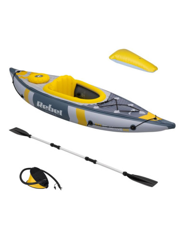 Kajak rebel active pompowany 282x90x43, zestaw
