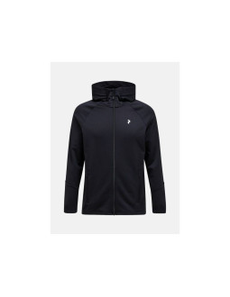 Bluza peak performance m rider essentials zip hood czarny