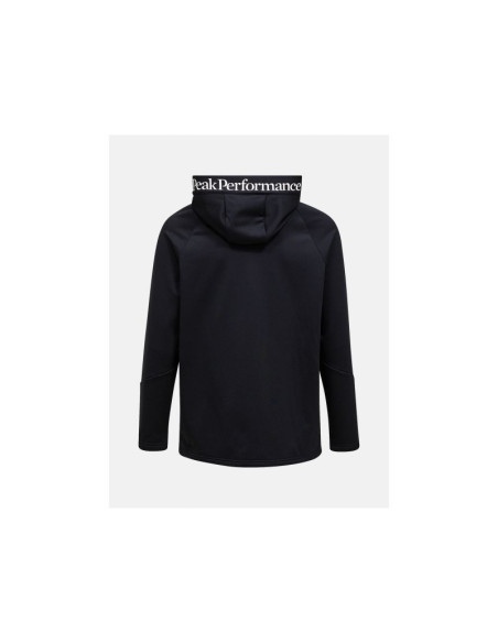 Bluza peak performance m rider essentials zip hood czarny