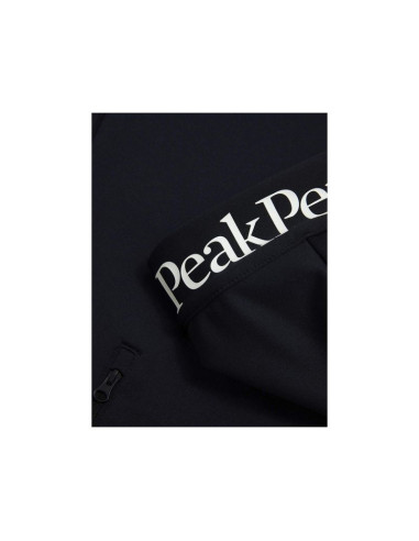 Bluza peak performance m rider essentials zip hood czarny