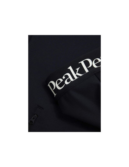 Bluza peak performance m rider essentials zip hood czarny