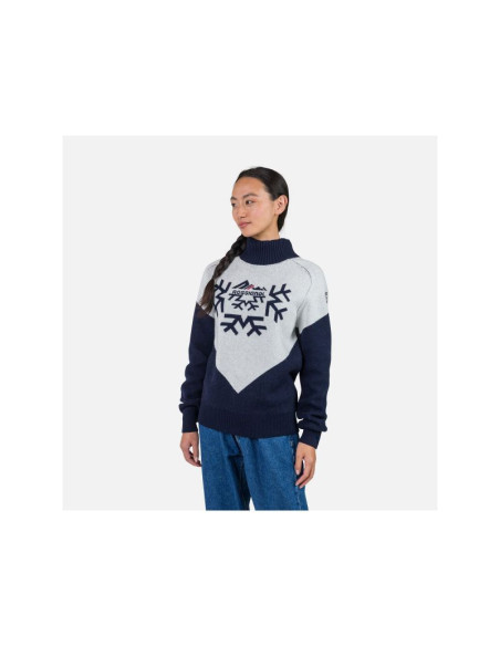 Sweter rossignol w cieloalto tn granatowy