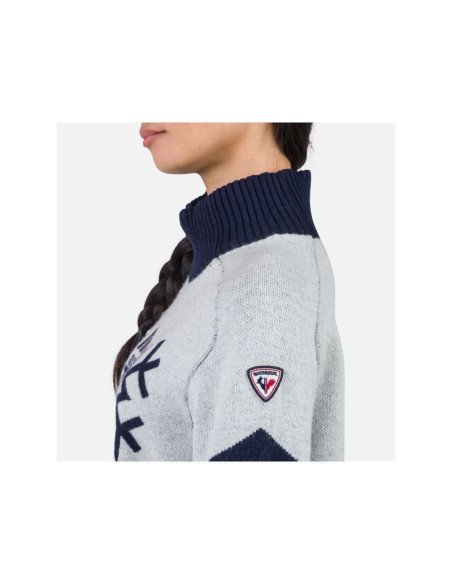 Sweter rossignol w cieloalto tn granatowy