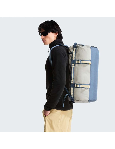 The north face os sportowa torba 50 l nylon, poliester niebieski, szary