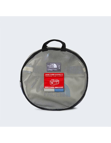The north face os sportowa torba 50 l nylon, poliester niebieski, szary