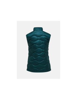 Kamizelka damska peak performance w helium utility down vest kolor zielony 2