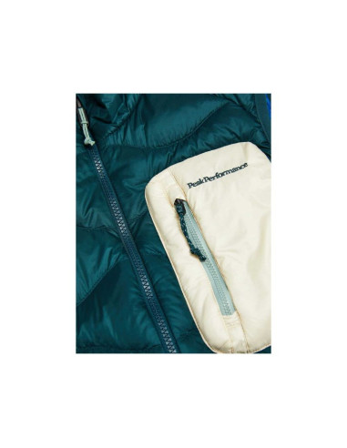 Kamizelka damska peak performance w helium utility down vest kolor zielony