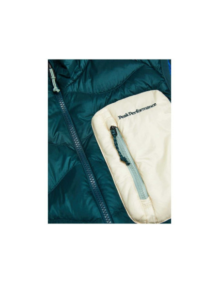 Kamizelka damska peak performance w helium utility down vest kolor zielony