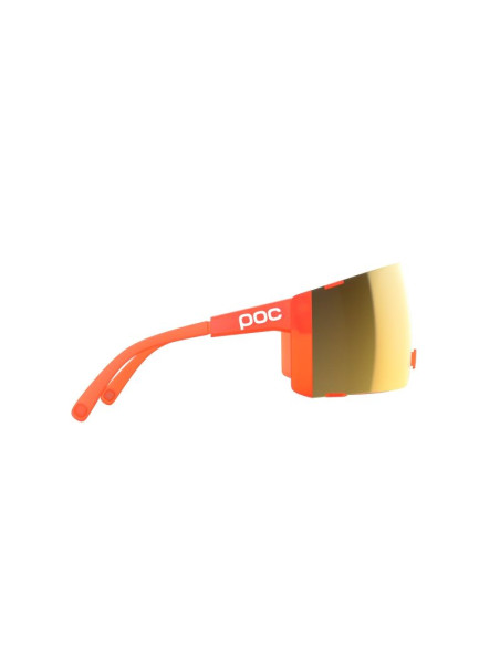 Okulary rowerowe poc propel pomarańczowe cat.3