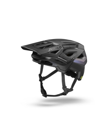 Kask rowerowy julbo forest evo black/blue irise czarny