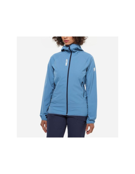 Kurtka damska millet kamet xcs light hoodie w niebieska