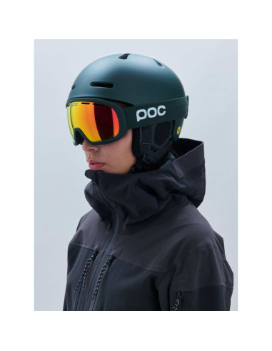 Kask narciarski poc fornix mips pomarańczowy mat