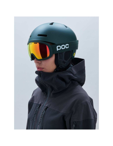 Kask narciarski poc fornix mips pomarańczowy mat