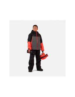 Kurtka narciarska dziecięca rossignol jr hero velika insulated jkt czarna