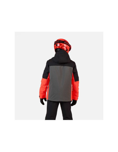 Kurtka narciarska dziecięca rossignol jr hero velika insulated jkt czarna