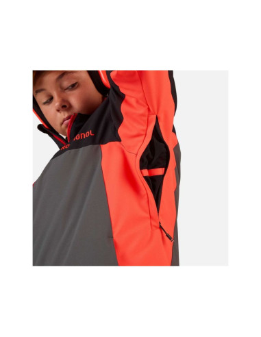 Kurtka narciarska dziecięca rossignol jr hero velika insulated jkt czarna