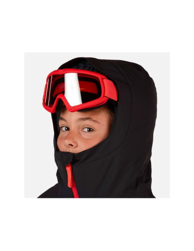 Kurtka narciarska dziecięca rossignol jr hero velika insulated jkt czarna