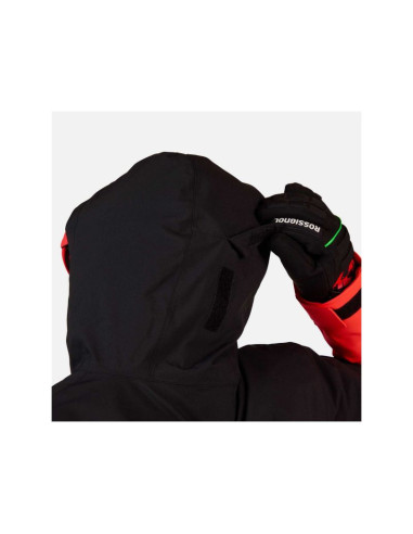 Kurtka narciarska dziecięca rossignol jr hero velika insulated jkt czarna