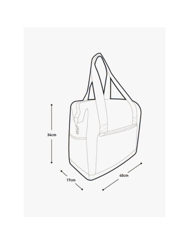 Torba evoc tote travel bag 30 carbon grey - black