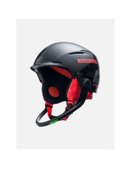 Kask narciarski rossignol hero slalom impacts black z gardą
