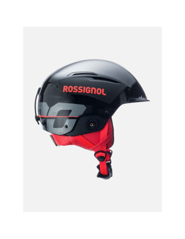 Kask narciarski rossignol hero slalom impacts black z gardą