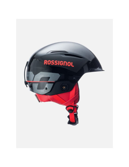 Kask narciarski rossignol hero slalom impacts black z gardą