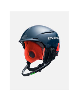 Kask narciarski rossignol hero slalom impacts blue z gardą