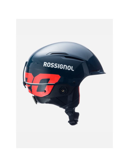 Kask narciarski rossignol hero slalom impacts blue z gardą