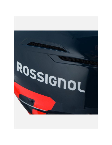 Kask narciarski rossignol hero slalom impacts blue z gardą