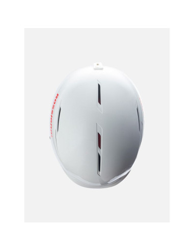 Kask narciarski rossignol hero slalom impacts white z gardą