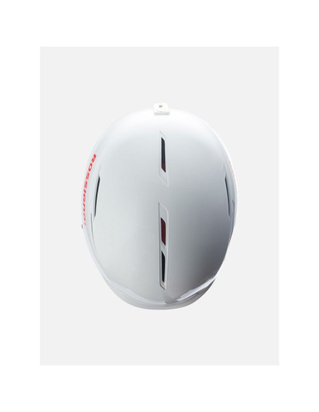 Kask narciarski rossignol hero slalom impacts white z gardą