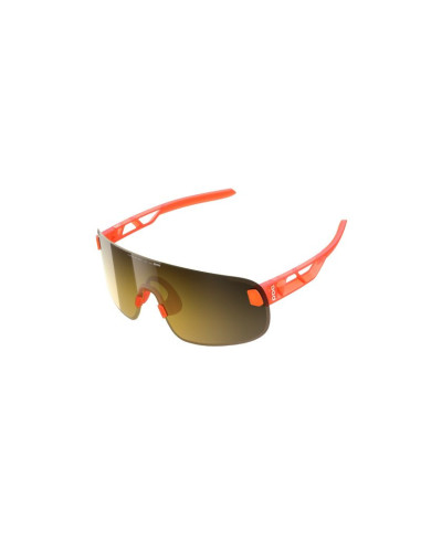 Okulary rowerowe poc elicit pomarańczowe cat.2