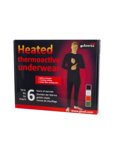 Glovii gj1cm koszula/top bluza wycięcie pod szyją długi rękaw elastan, poliester