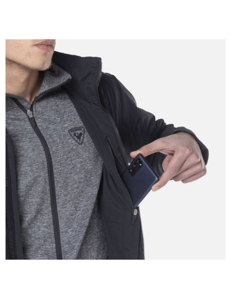 Kurtka outdoorowa męska rossignol opside jkt czarna