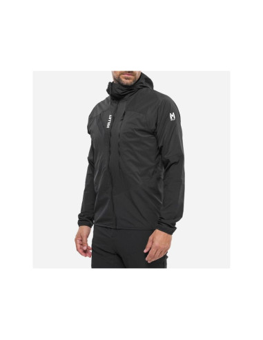 Kurtka narciarska męska millet m rutor xcs air hoodie czarna