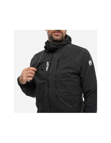 Kurtka narciarska męska millet m rutor xcs air hoodie czarna