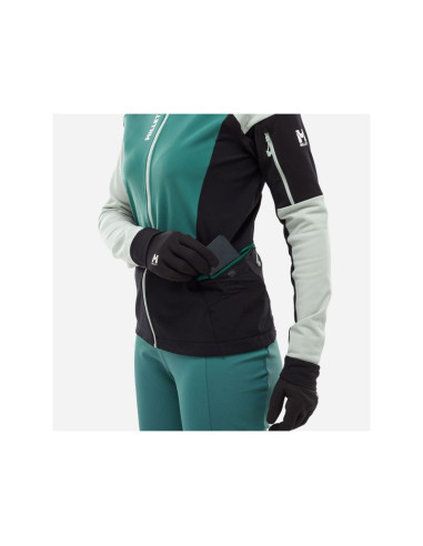 Kurtka narciarska millet pierraent hoodie zielona