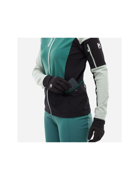 Kurtka narciarska millet pierraent hoodie zielona