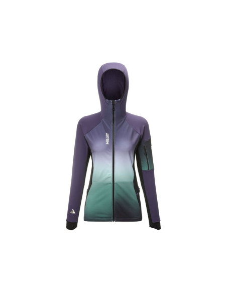 Kurtka narciarska millet pierraent hoodie fioletowa