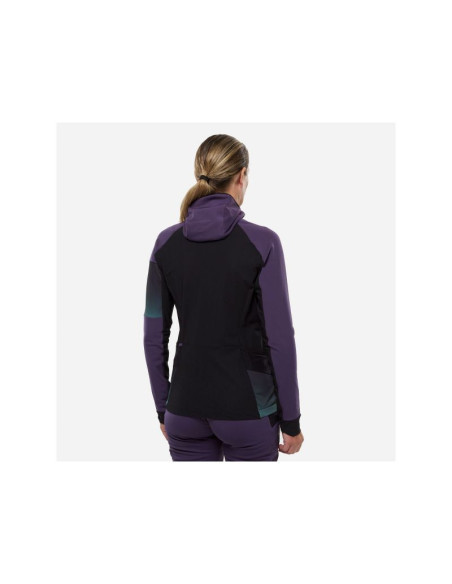 Kurtka narciarska millet pierraent hoodie fioletowa