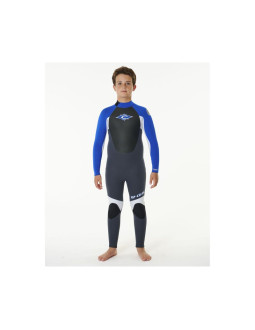 Pianka surfingowa rip curl kids omega 4/3gb bz niebieski 2