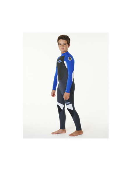 Pianka surfingowa rip curl kids omega 4/3gb bz niebieski