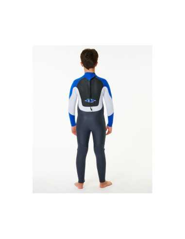 Pianka surfingowa rip curl kids omega 4/3gb bz niebieski