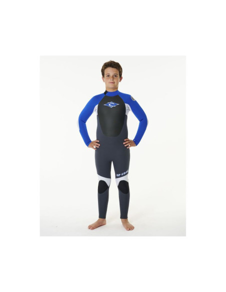 Pianka surfingowa rip curl kids omega 4/3gb bz niebieski